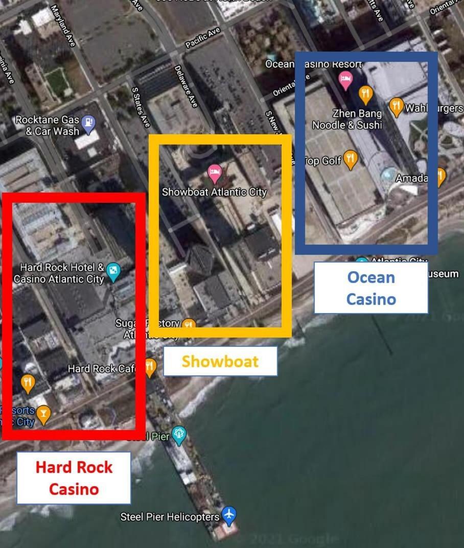 Sleep Six Cozysuites, 1Br 2Ba On The Boardwalk Atlantic City Kültér fotó